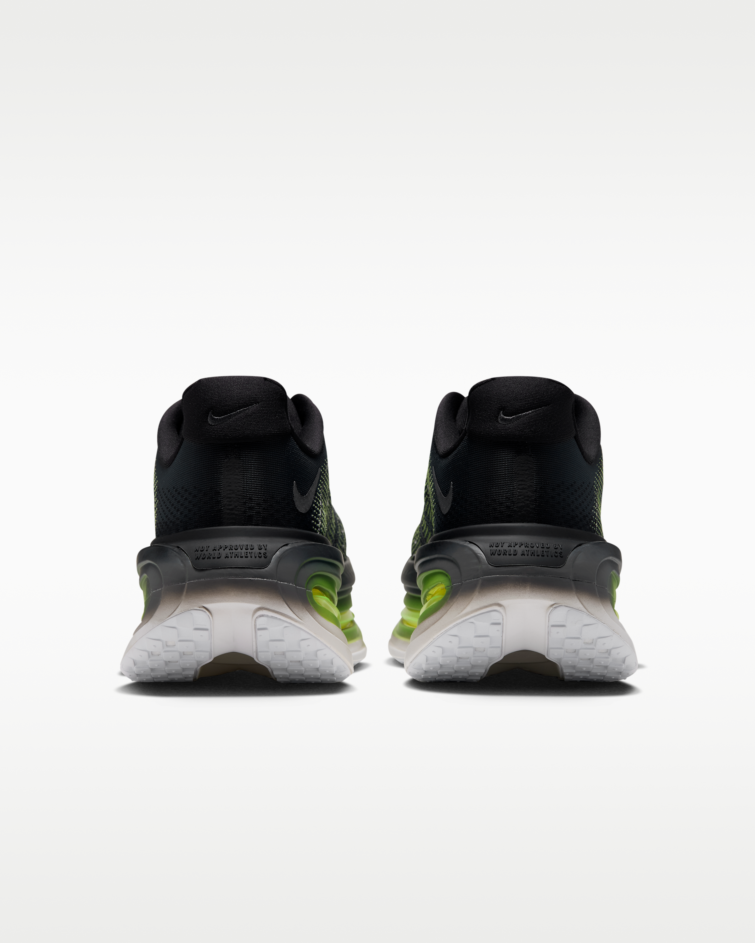 Nike Vomero Premium Men's Road Running Shoes - Black/Anthracite/Lemon Venom/Metallic Dark Grey - View 6