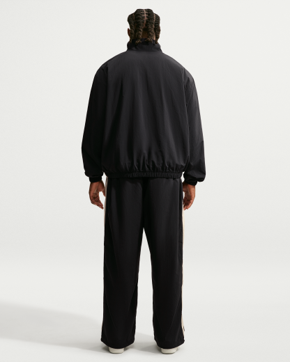 Nike Club Men's 1/2-Zip Jacket - Black/Sand Drift/Sand Drift - View 10