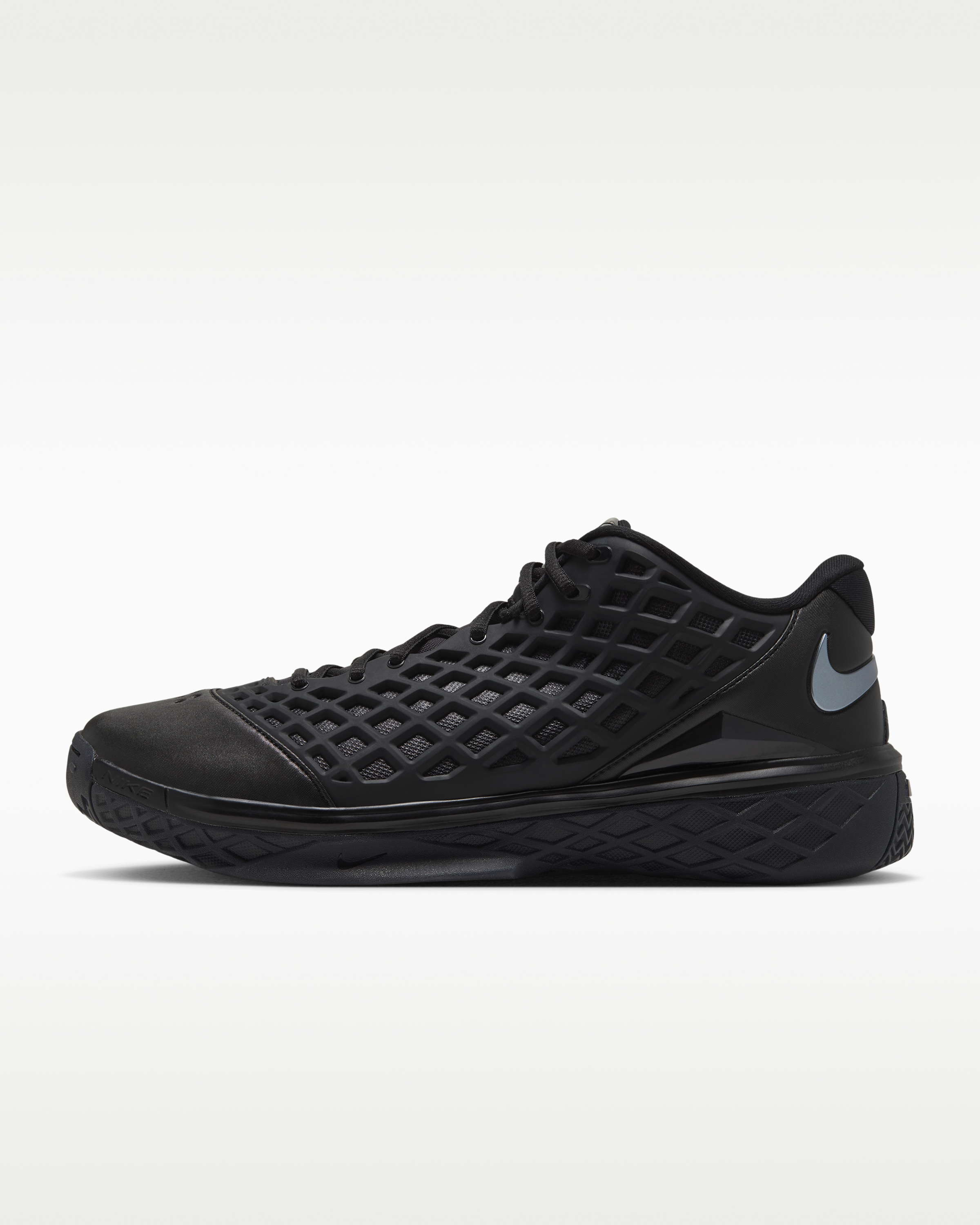 Kobe III Low Protro Men's Basketball Shoes - Black/Metallic Cool Grey - View 1