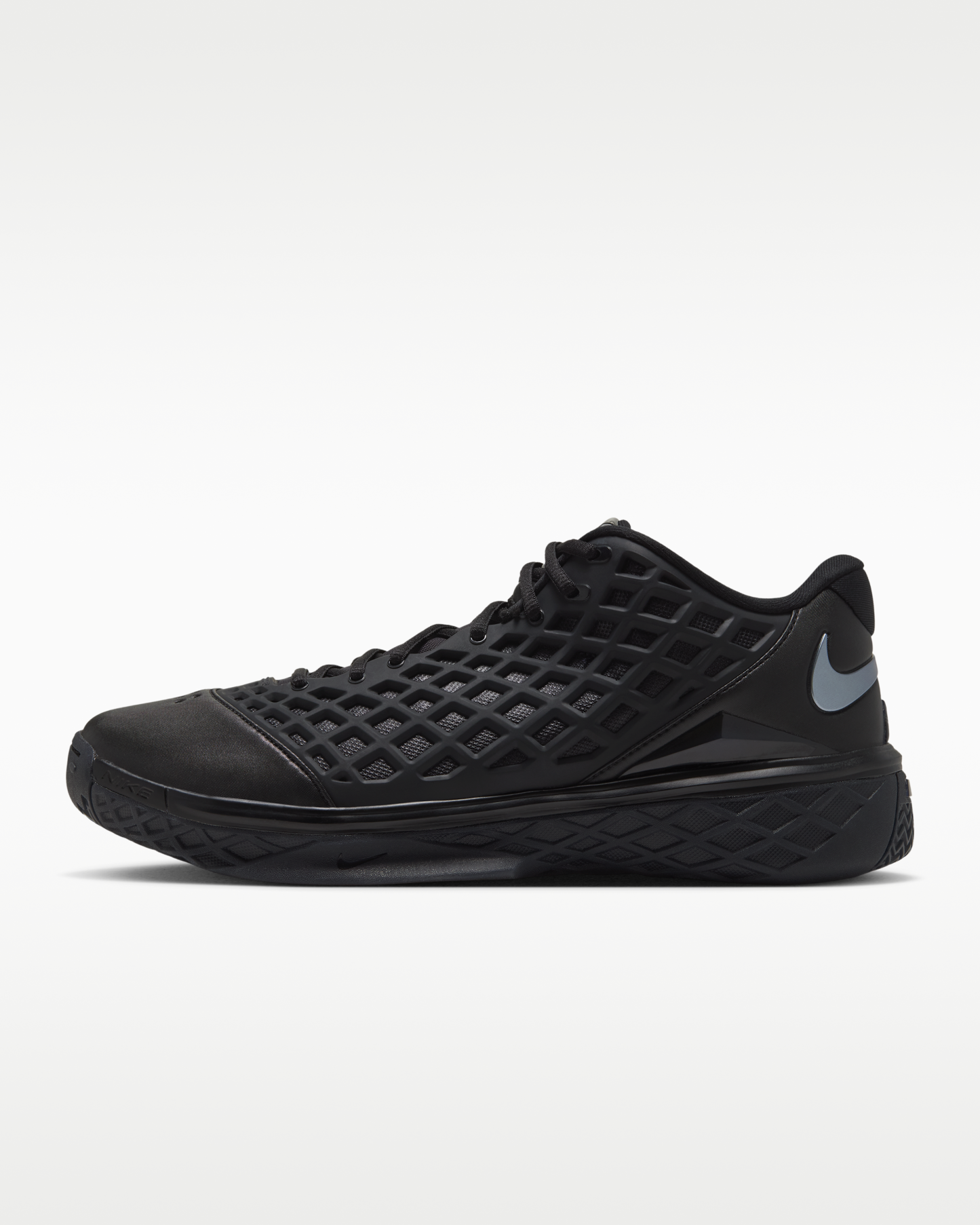 Kobe III Low Protro Men's Basketball Shoes - Black/Metallic Cool Grey - View 1