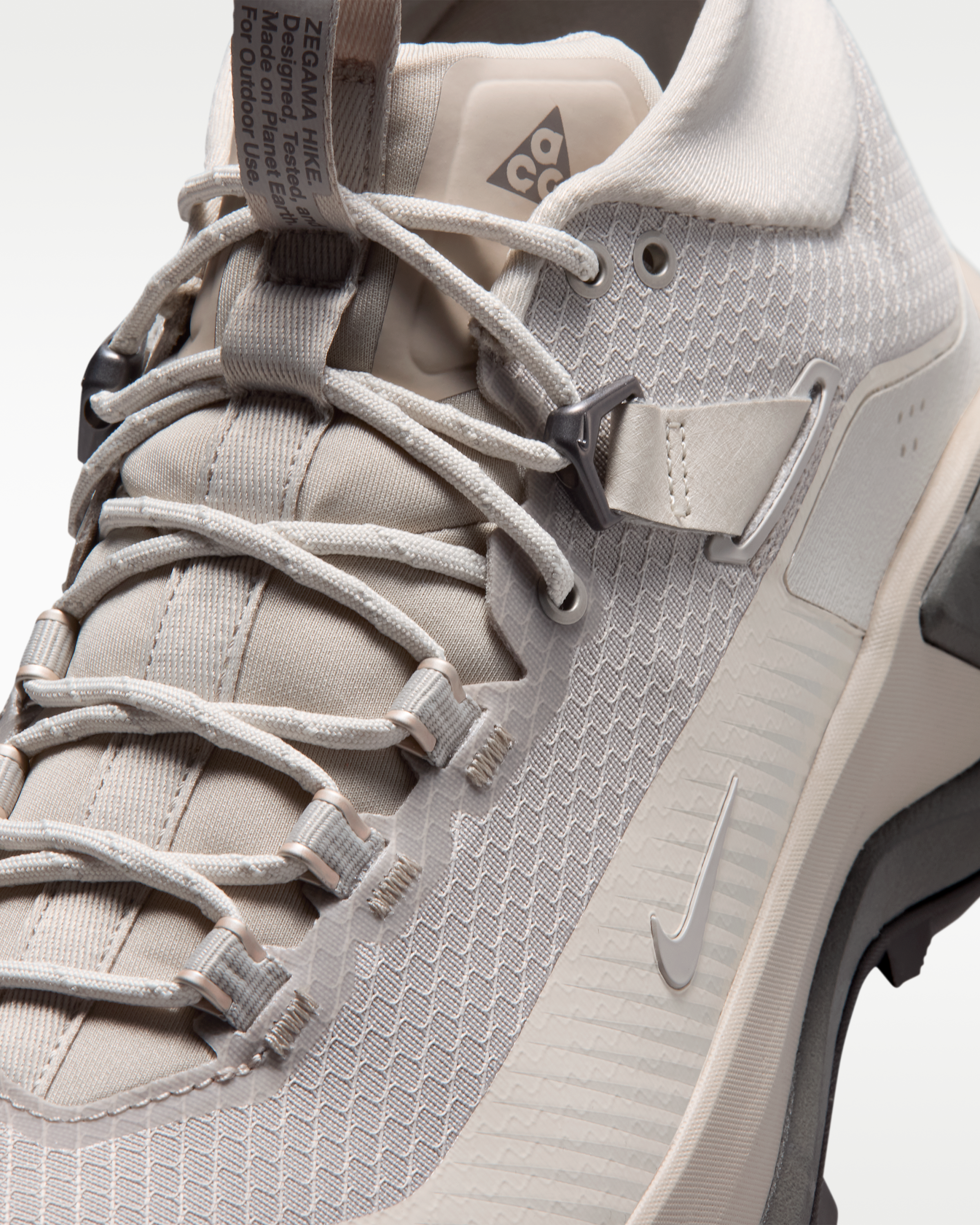 ACG Zegama Hike Men's Hiking Shoes - Cream II/Light Orewood Brown/Cave Stone/Cream II - View 7