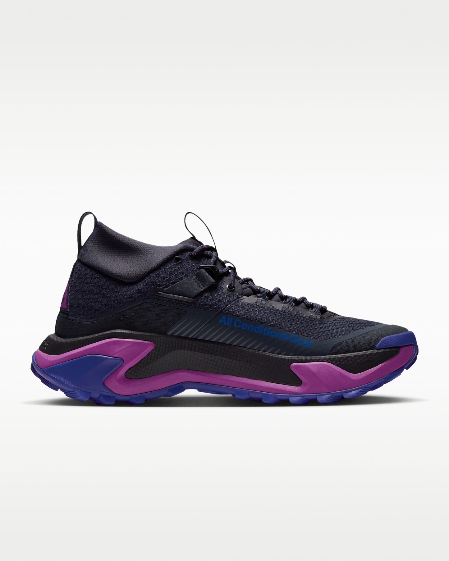 ACG Zegama Hike Men's Hiking Shoes - Gridiron/Vivid Purple/Racer Blue/Purple Dynasty - View 3