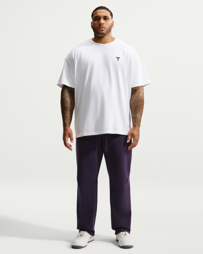 Kobe Men's Dri-FIT Fleece Basketball Trousers - Purple Dynasty/Purple Dynasty - View 7