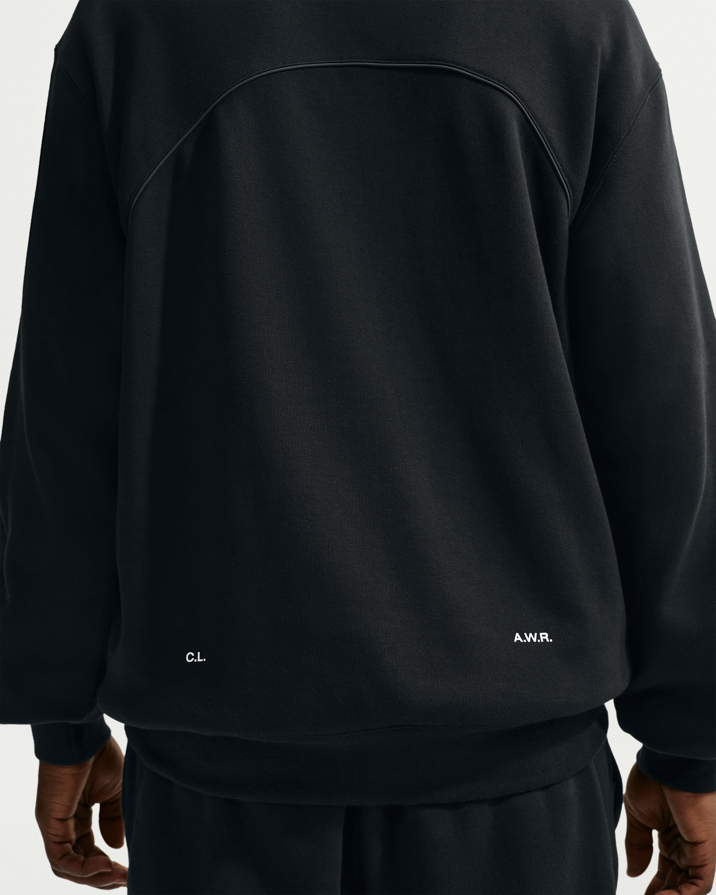 NOCTA Fleece CS Hoodie 2 - Black/White - View 10