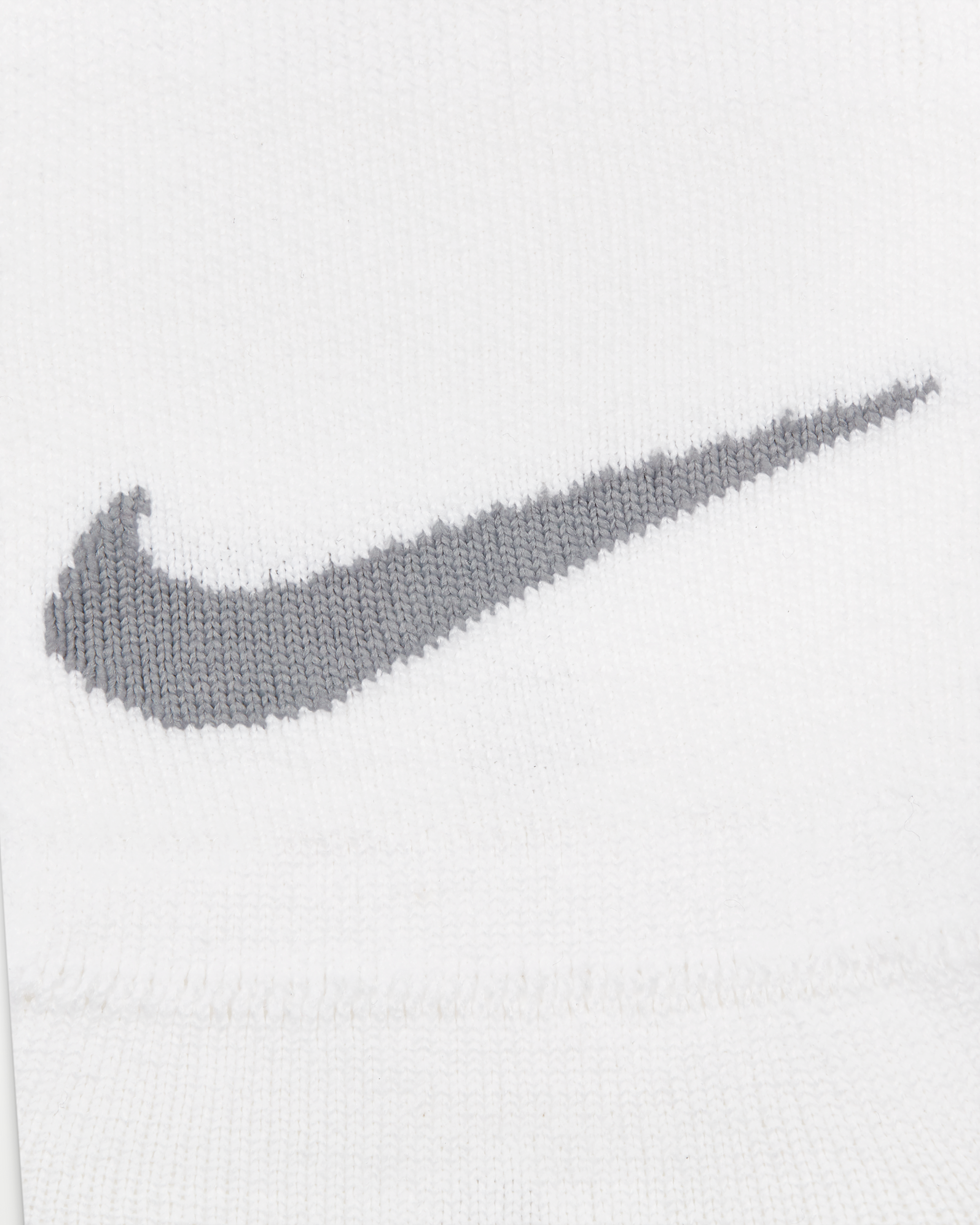Nike Everyday Plus Lightweight Women's Training Footie Socks (3 Pairs) - White/Wolf Grey - View 4