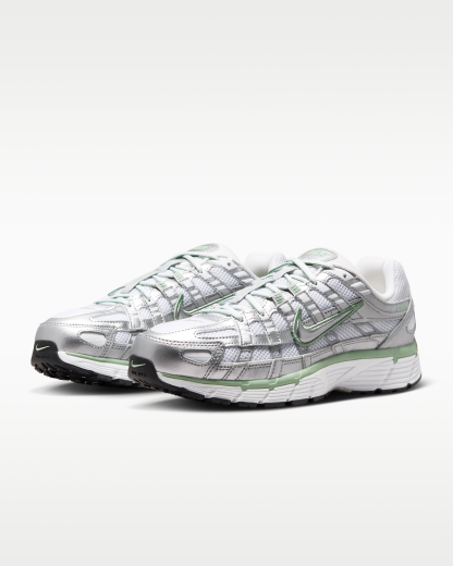 Nike P-6000 Women's Shoes - Metallic Silver/White/Black/Steam - View 5