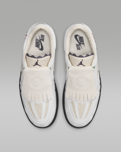 Air Jordan 1 Low Method of Make Women's Shoes - Light Orewood Brown/Black/Steam/White - View 4