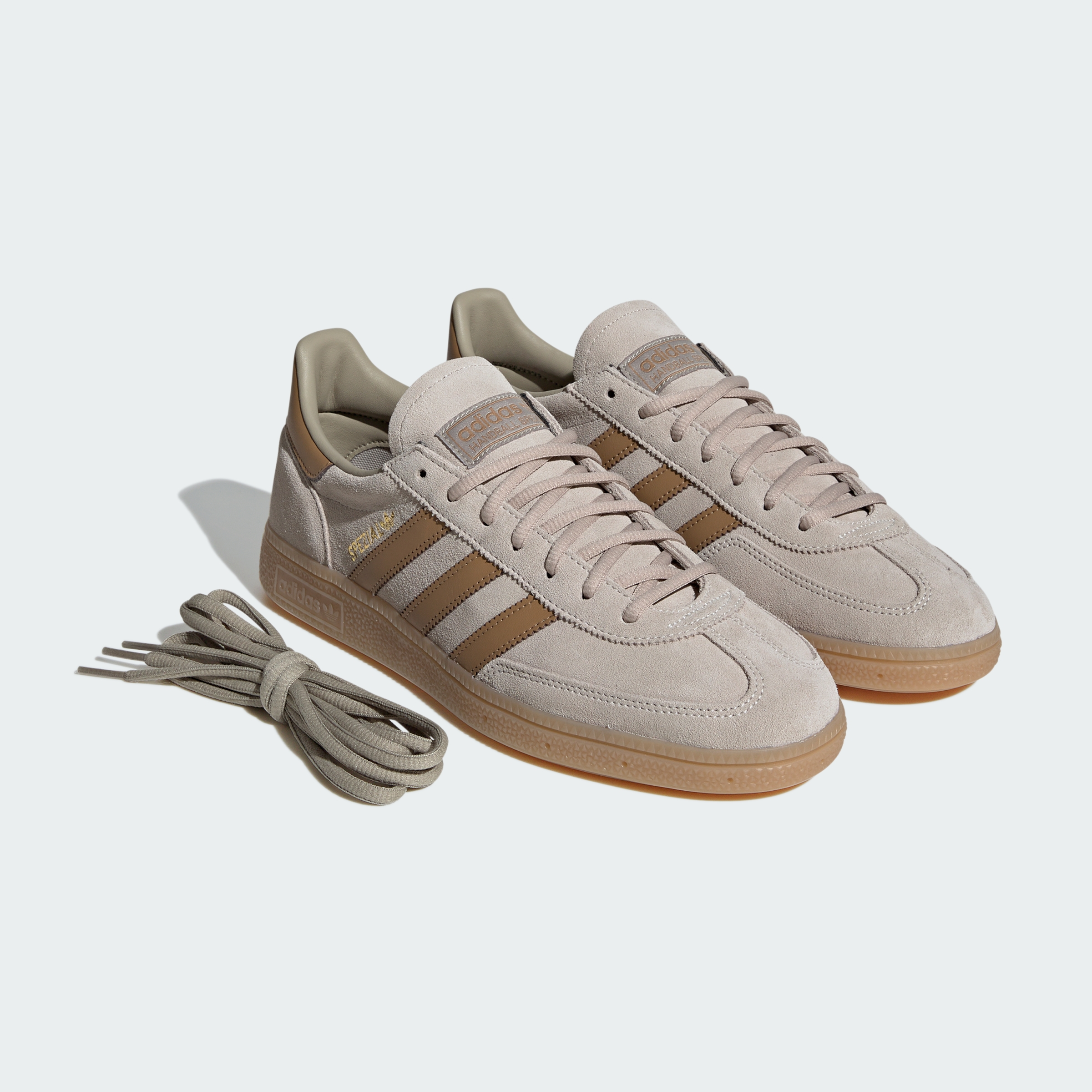 adidas Handball Spezial Shoes - Wonder Beige / Cardboard / Gum - View 9