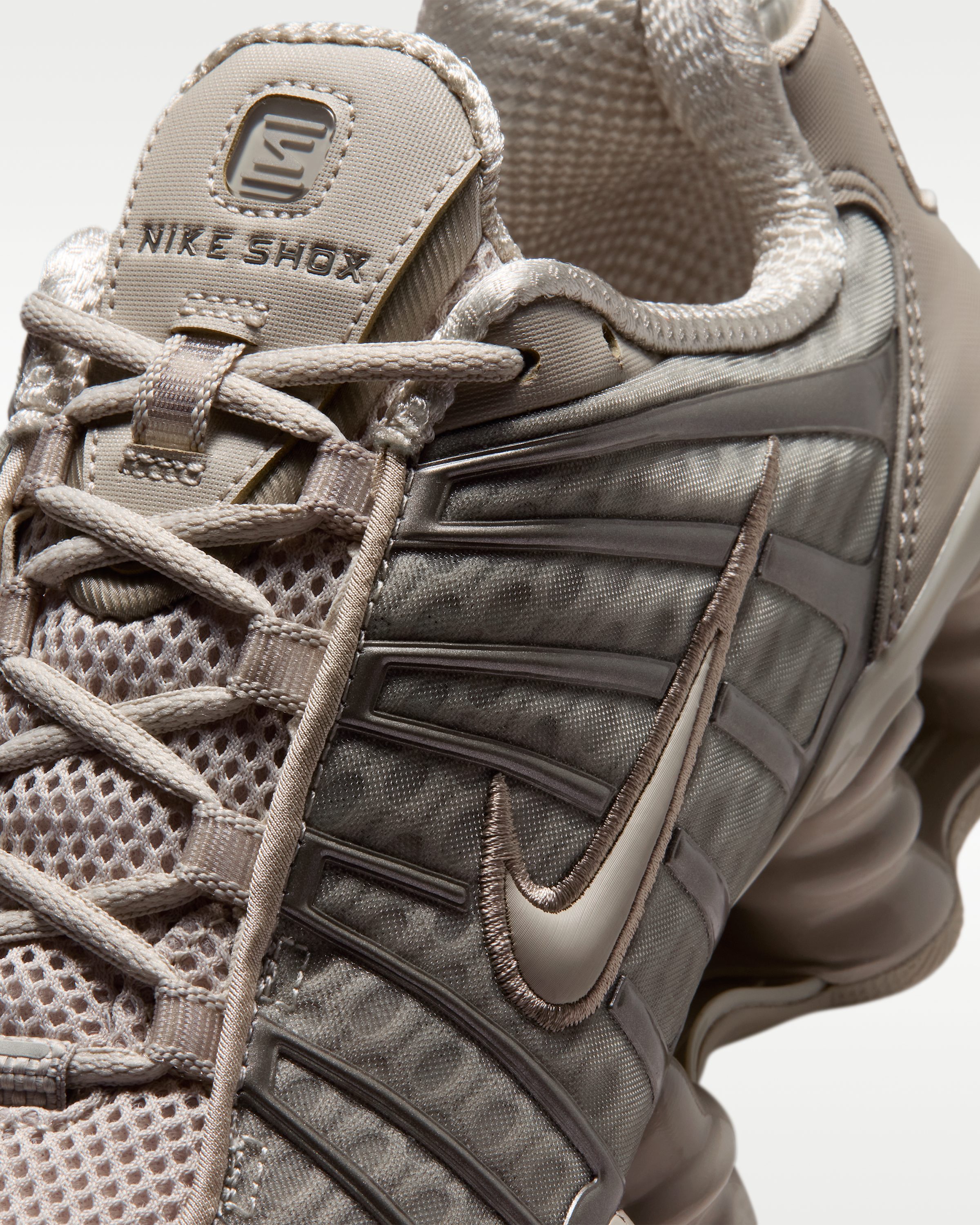 Nike Shox TL Women's Shoes - Cream II/Enigma Stone/Cream II - View 7