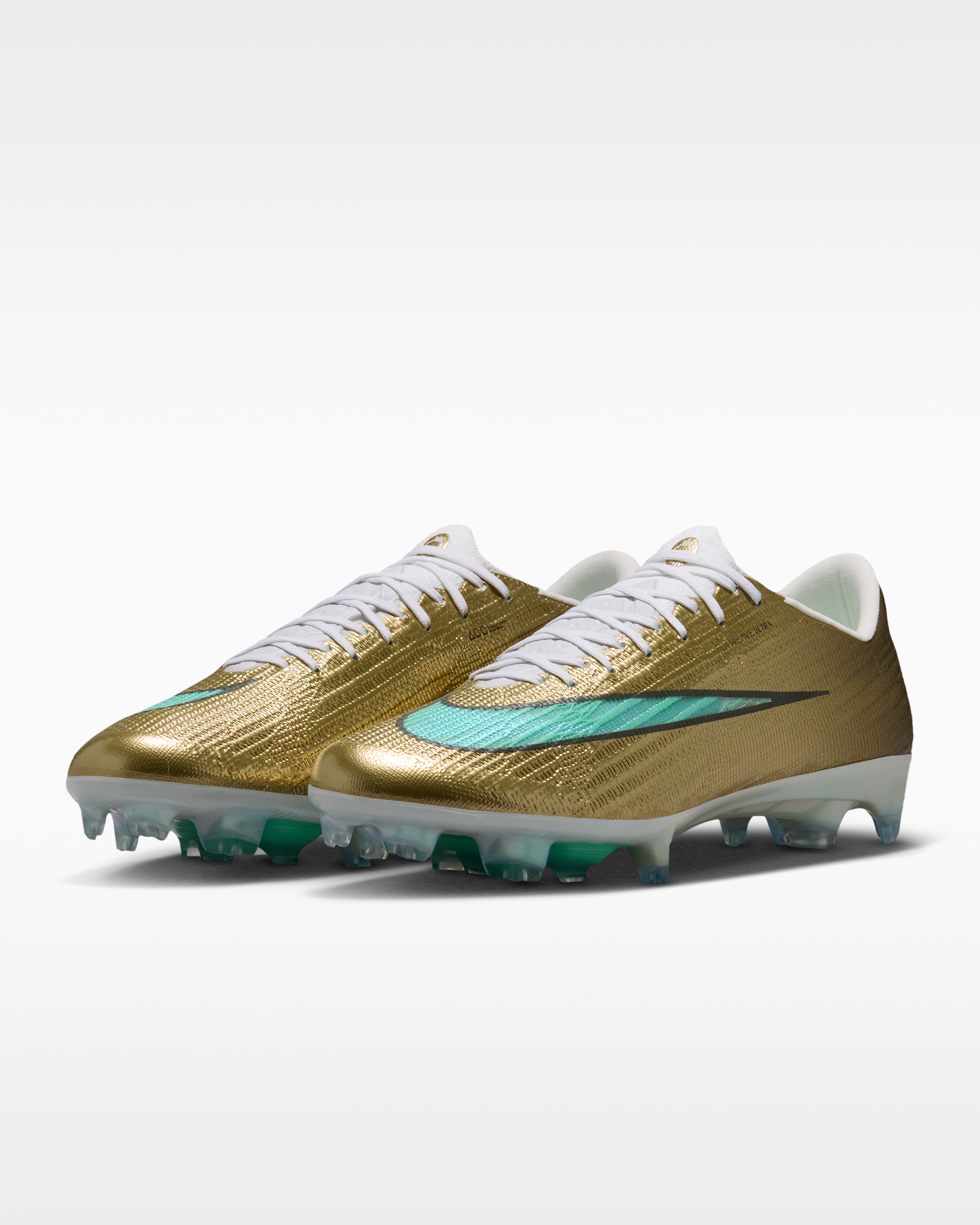 Nike Mercurial Superfly 11 Elite 'Kylian Mbappé' Firm-Ground Low-Top Football Boots - Metallic Gold/Green Glow - View 5
