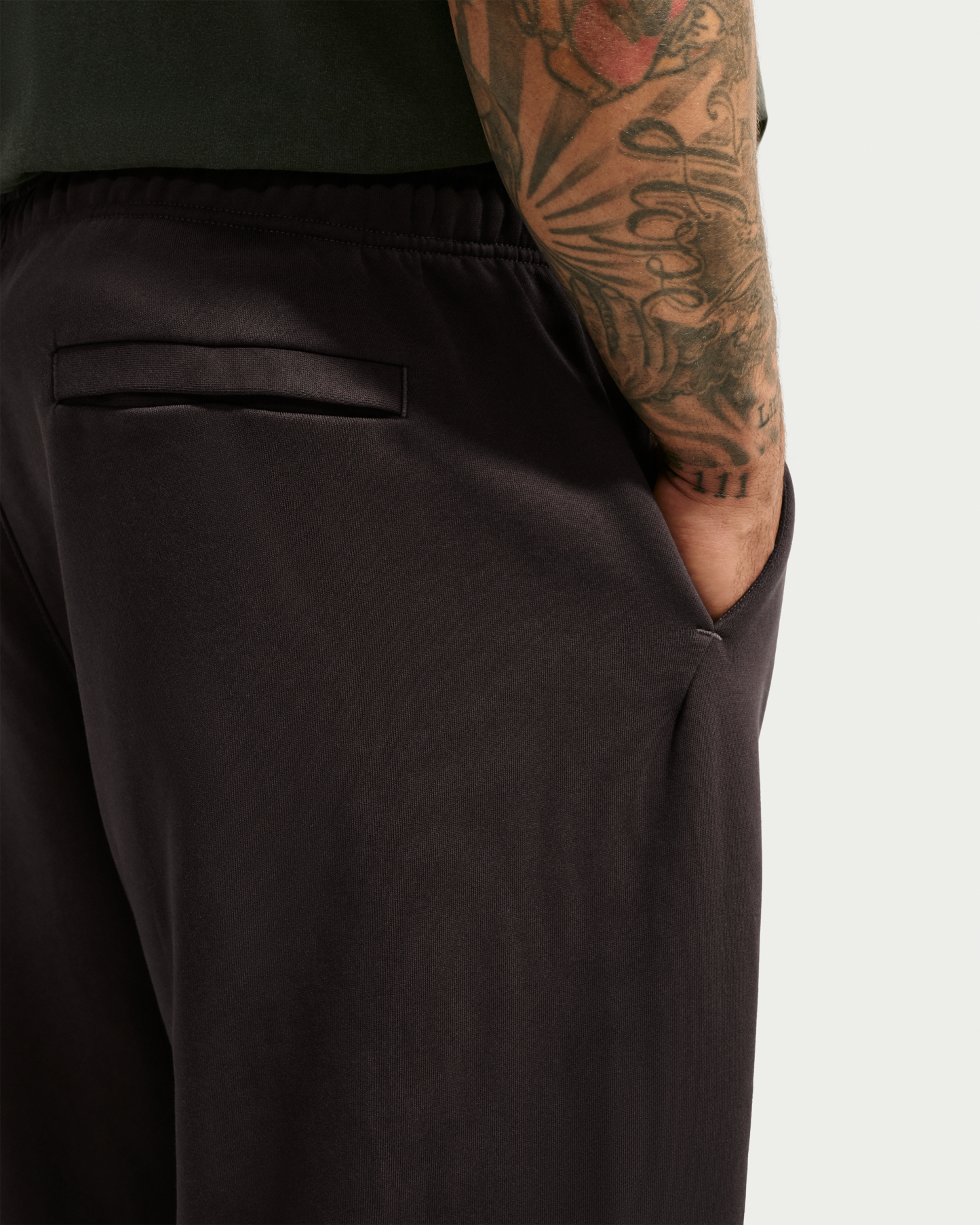 Nike Solo Fleece Men's Cuffed Trousers - Velvet Brown/Sail - View 8