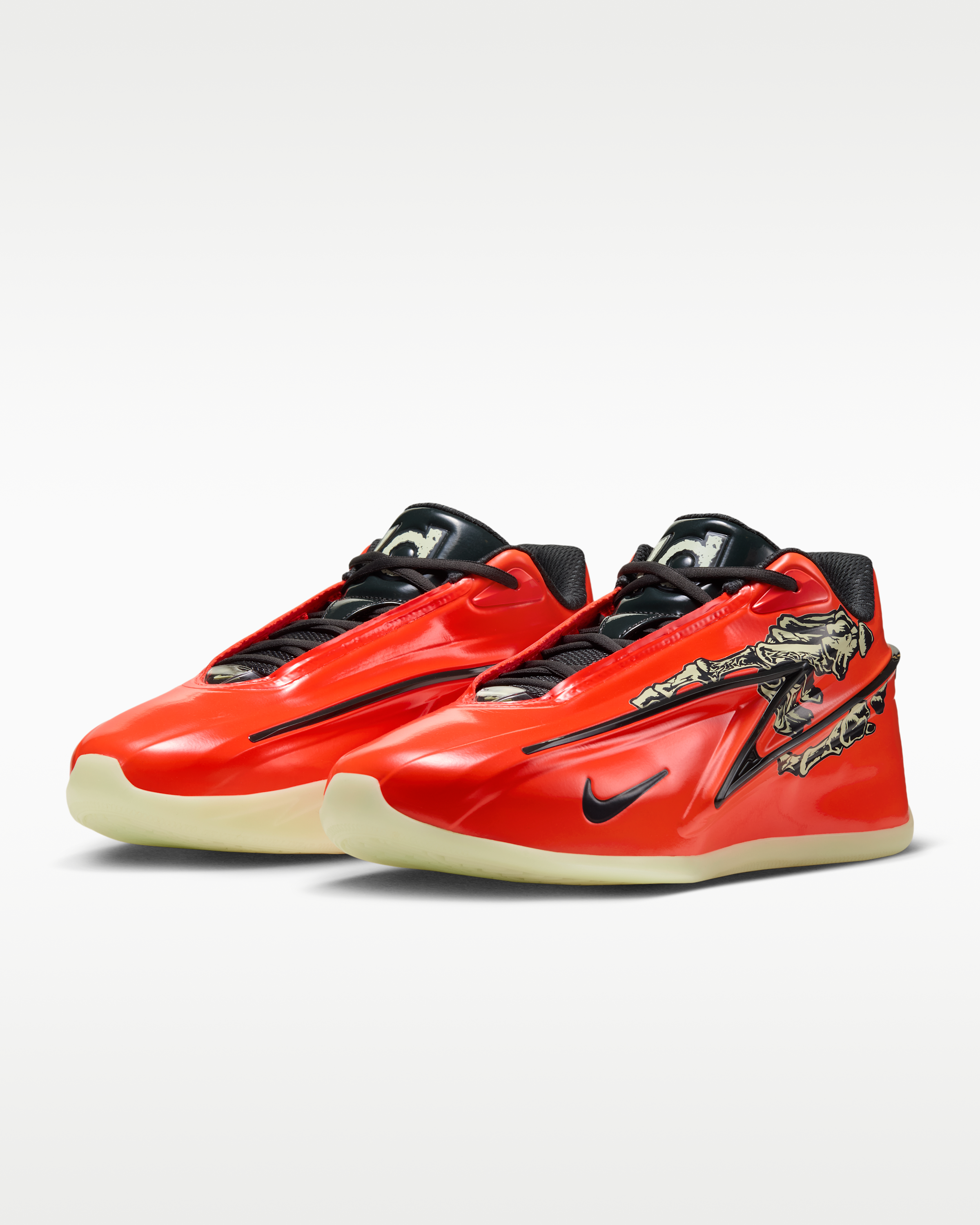 KD19 'Slim Reaper' Basketball Shoes - Bright Crimson/Lime Ice/Stadium Green/Dark Smoke Grey - View 5