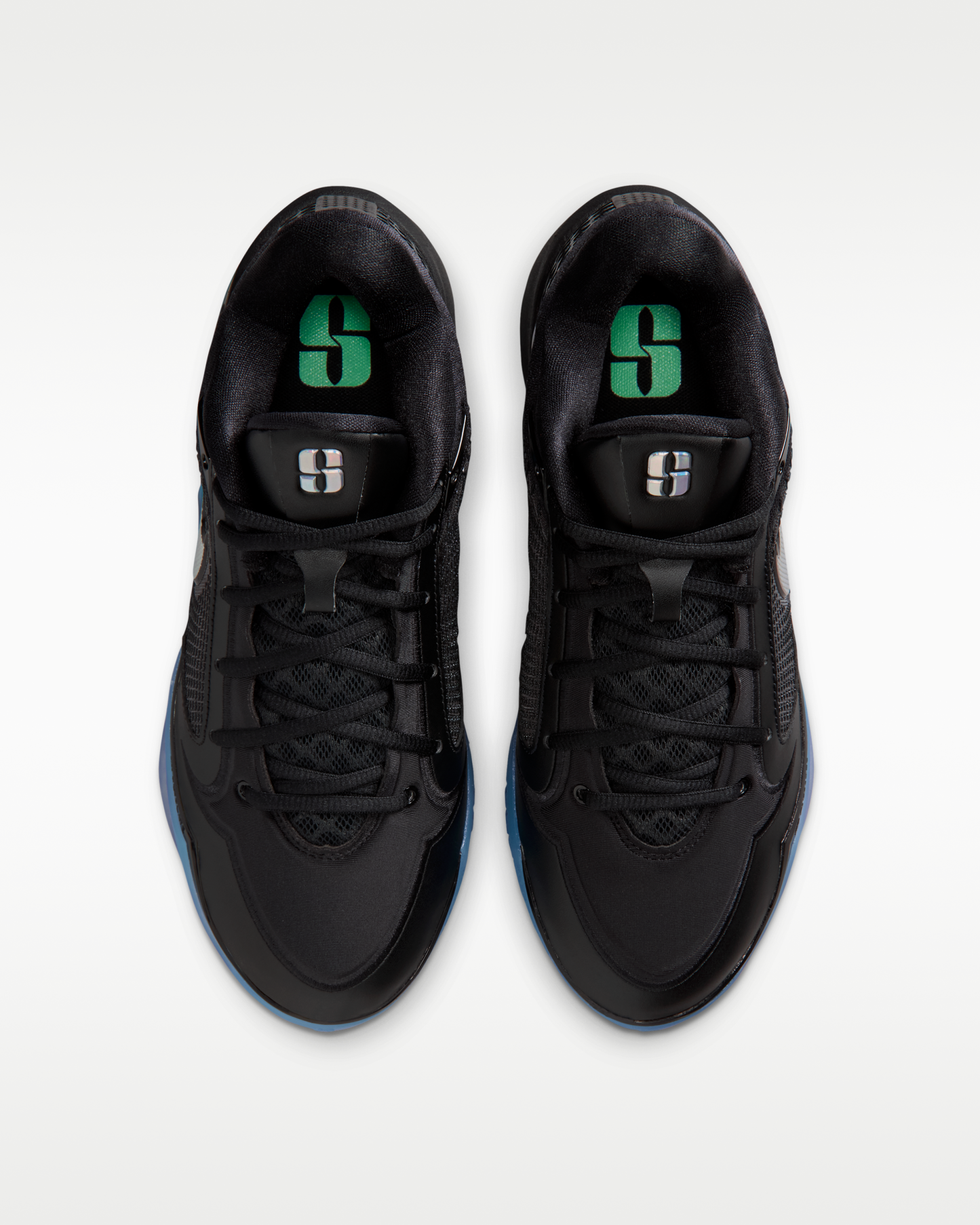 Sabrina 4 'Nike Nights' Basketball Shoes - Black/Blue Glow/Light Aqua/Multi-Colour - View 4