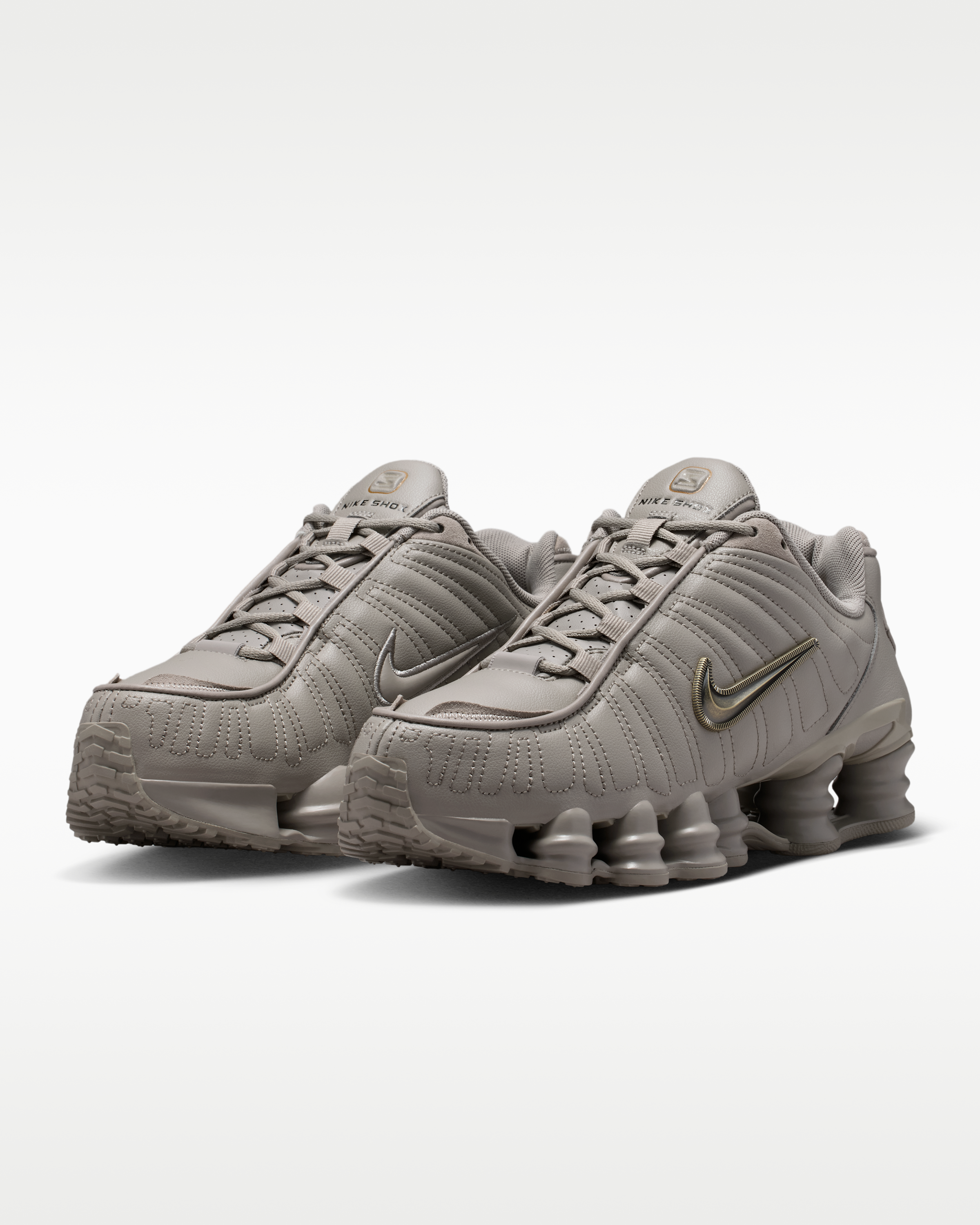 Nike Shox TL Women's Shoes - Enigma Stone/Black/Bronze - View 5