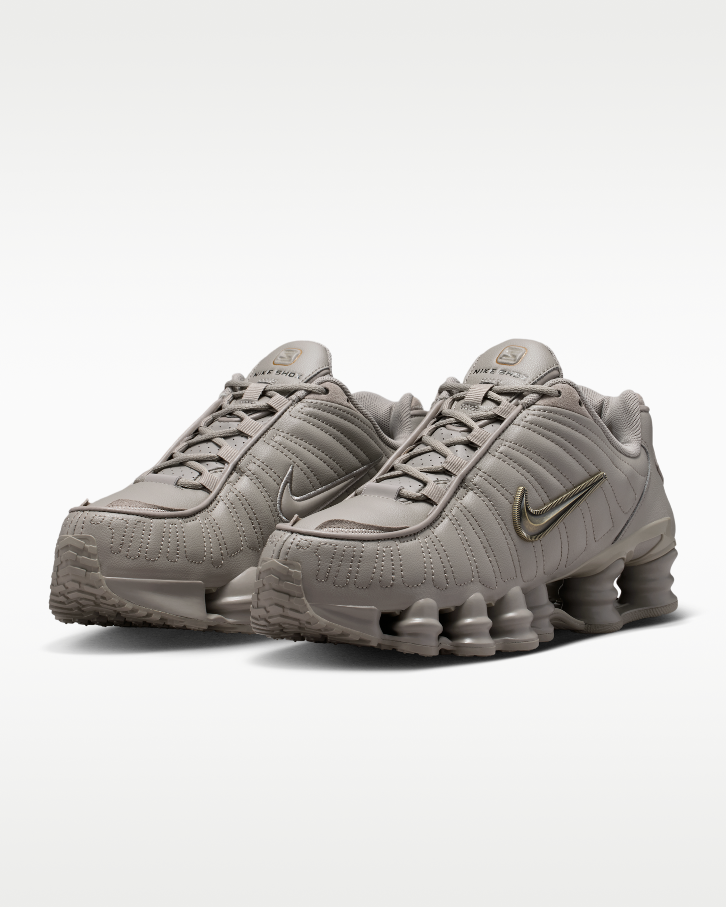 Nike Shox TL Women's Shoes - Enigma Stone/Black/Bronze - View 5