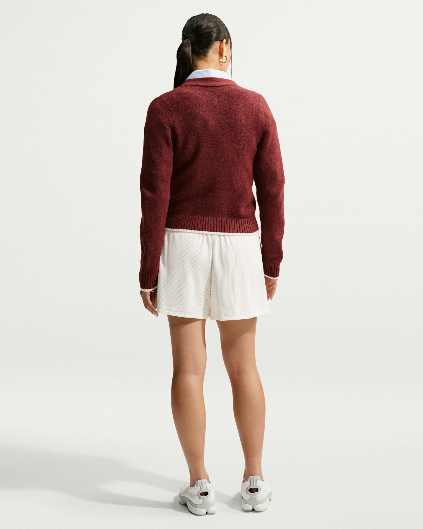 Nike Sportswear Chill Knit Women's Slim Cardigan - Mystic Dates/Heather/White - View 5