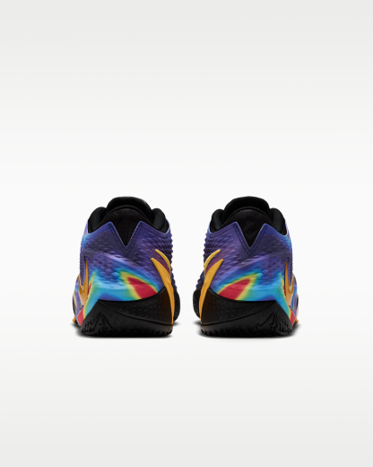Ja 4 'Heat Check' Basketball Shoes - Obsidian/Dark Iris/Black/Total Orange - View 6