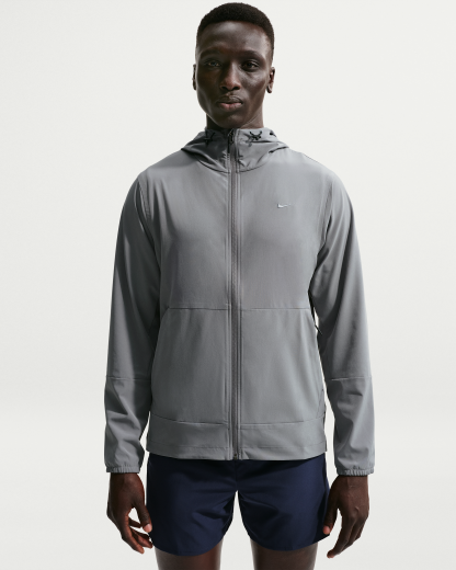 Nike Unlimited Men's Repel Hooded Versatile Jacket - Smoke Grey/Black/Smoke Grey - View 1