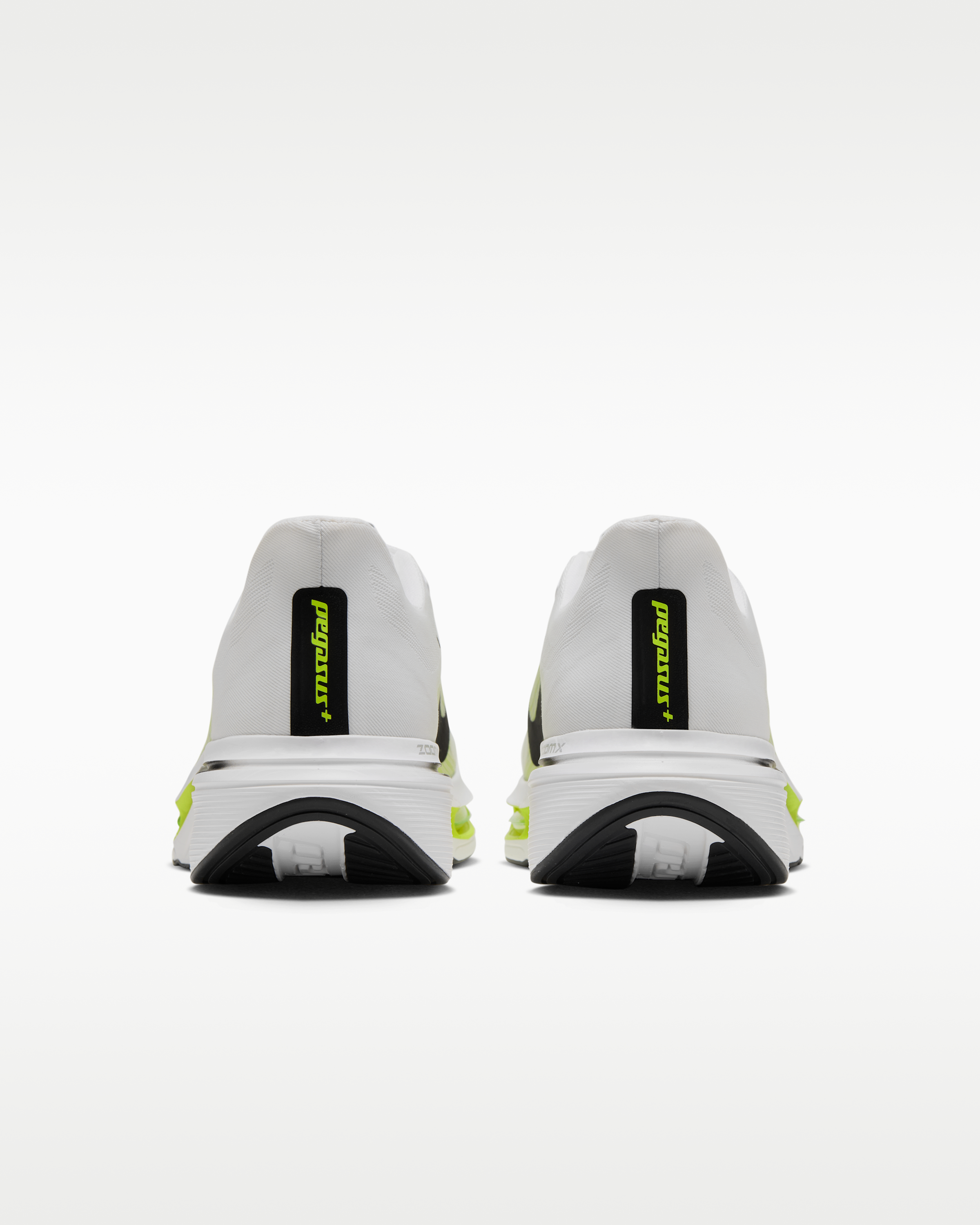 Nike Pegasus Plus 2 Men's Road-Running Shoes - White/Lemon Venom/Black - View 6