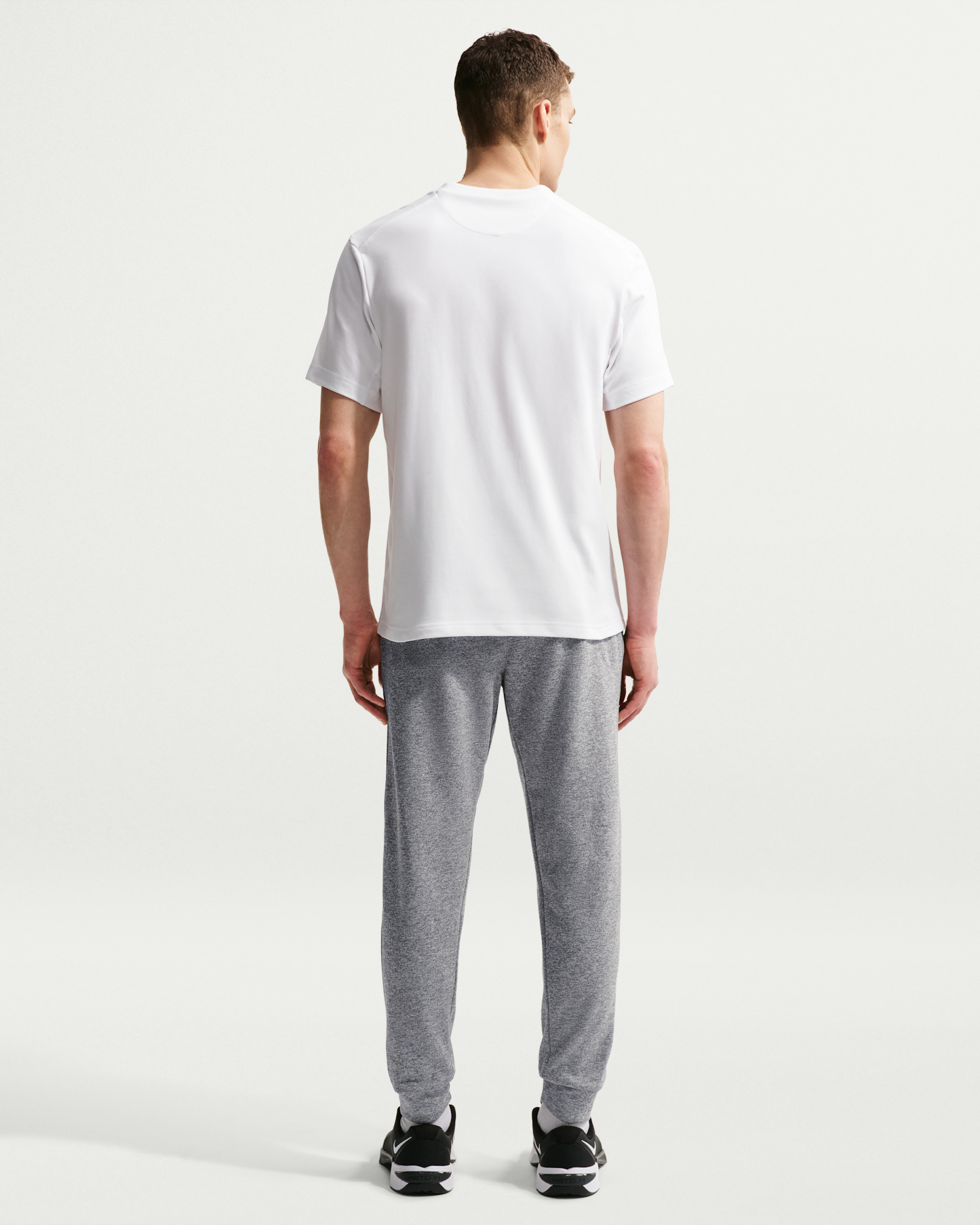 Nike Primary Men's Dri-FIT Short-sleeve Versatile Top - White/White - View 5