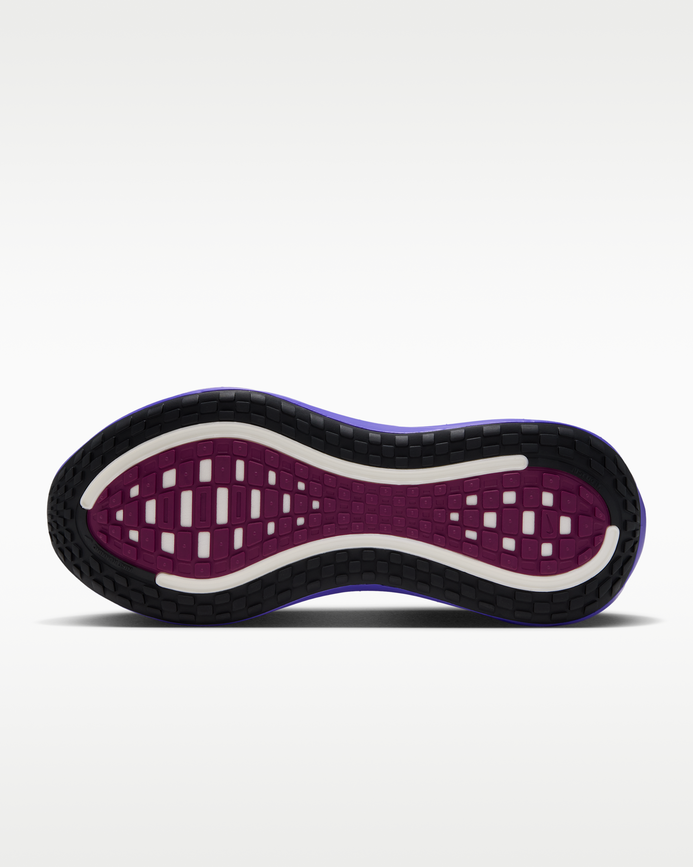 Nike Vomero Plus Women's Road Running Shoes - Black/Persian Violet/Vivid Violet/Metallic Silver - View 2