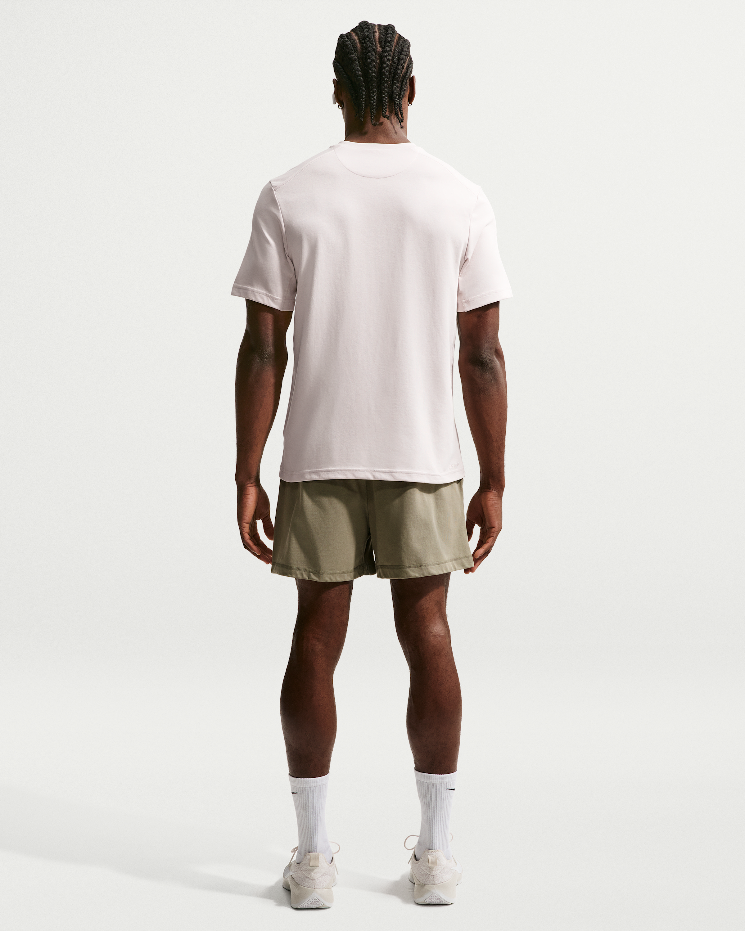 Nike Primary Men's Dri-FIT Short-sleeve Versatile Top - Light Orewood Brown/Light Orewood Brown - View 5