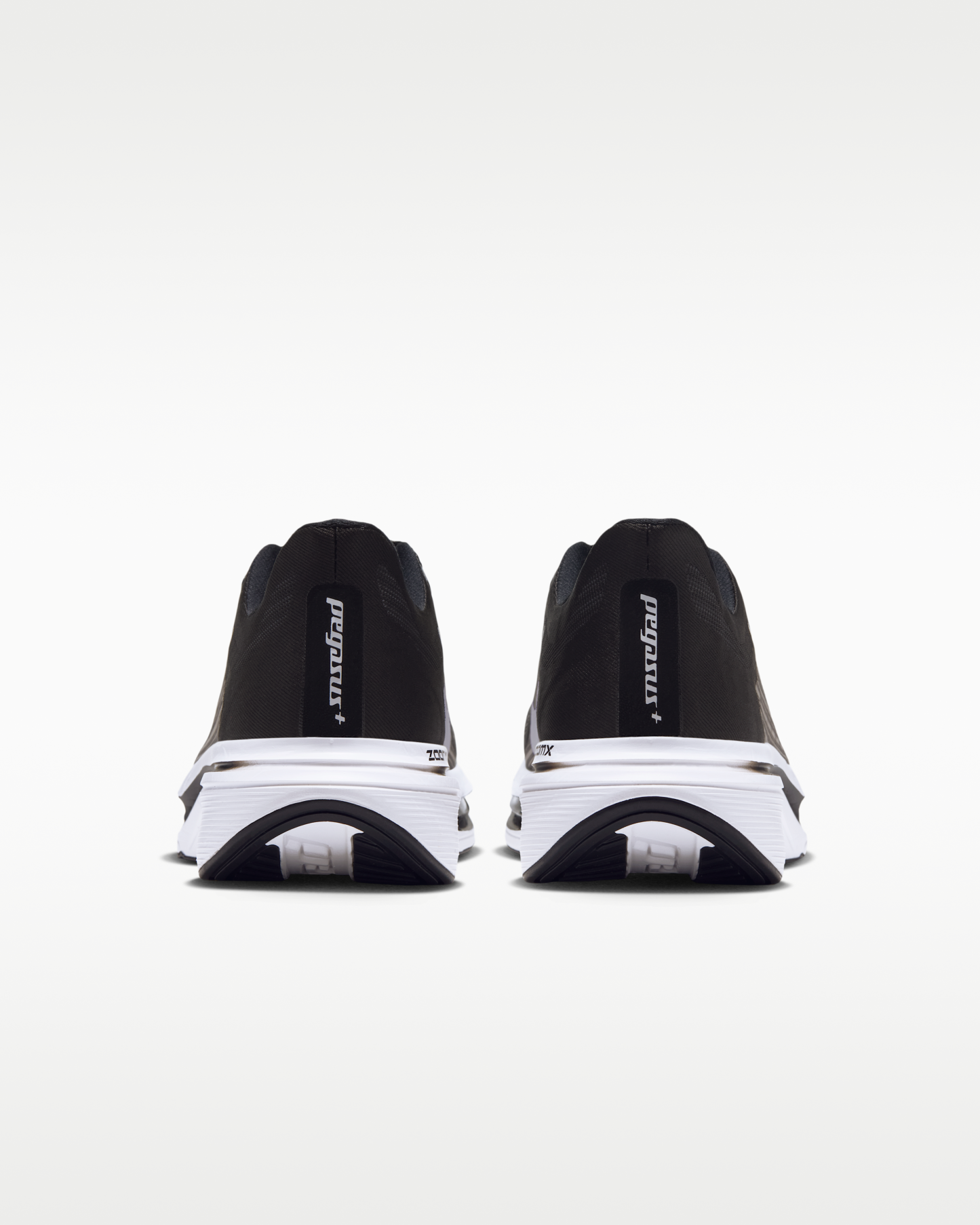 Nike Pegasus Plus 2 Women's Road-Running Shoes - Black/Smoke Grey/White - View 6