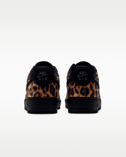 Nike Air Force 1 '07 SE Leopard Women's Shoes - Multi-Colour/Bucktan/Desert Ochre/Black - View 6
