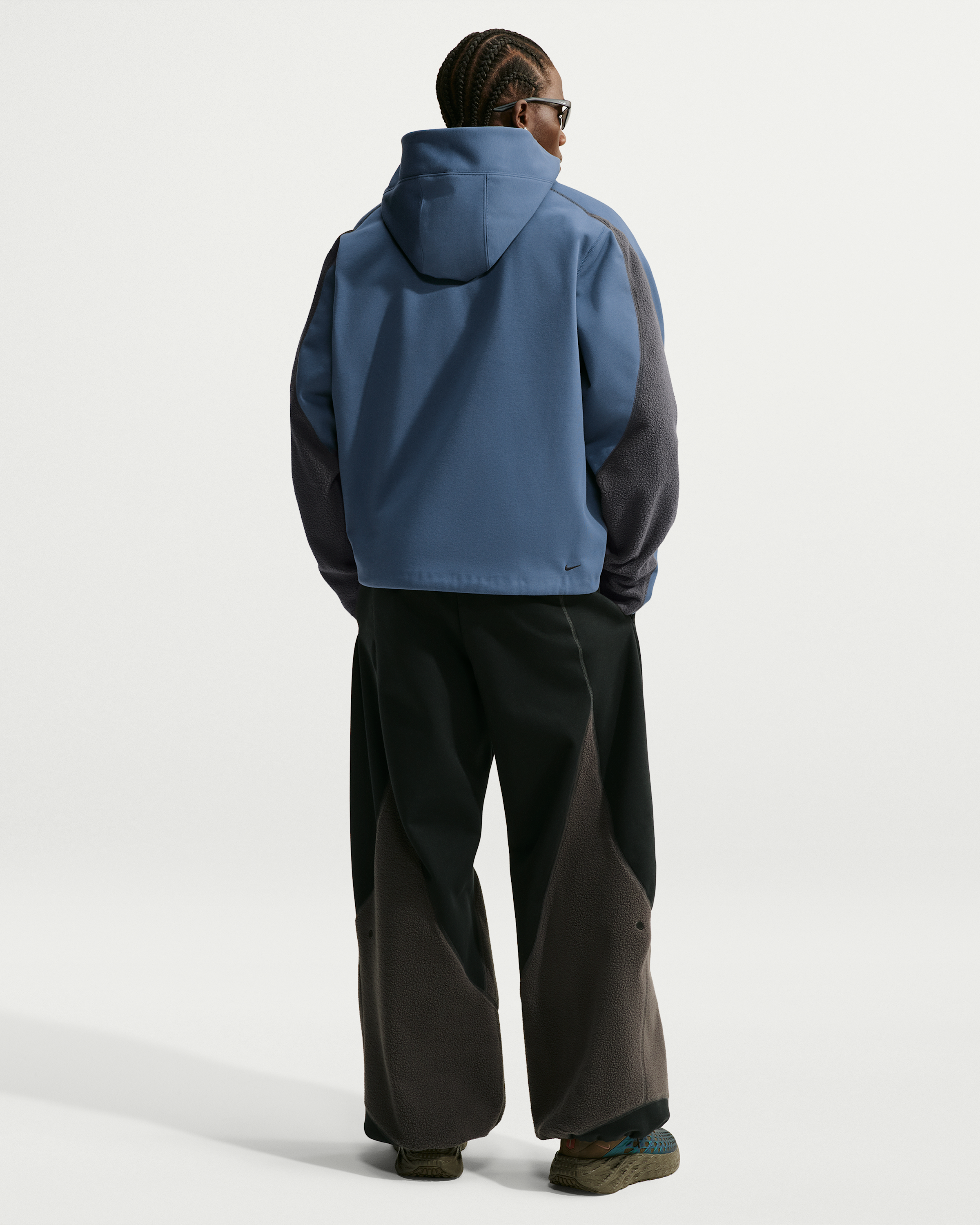 Nike Tech Boreas Men's Therma-FIT Full-Zip Hoodie - New Slate/Anthracite/Black - View 5
