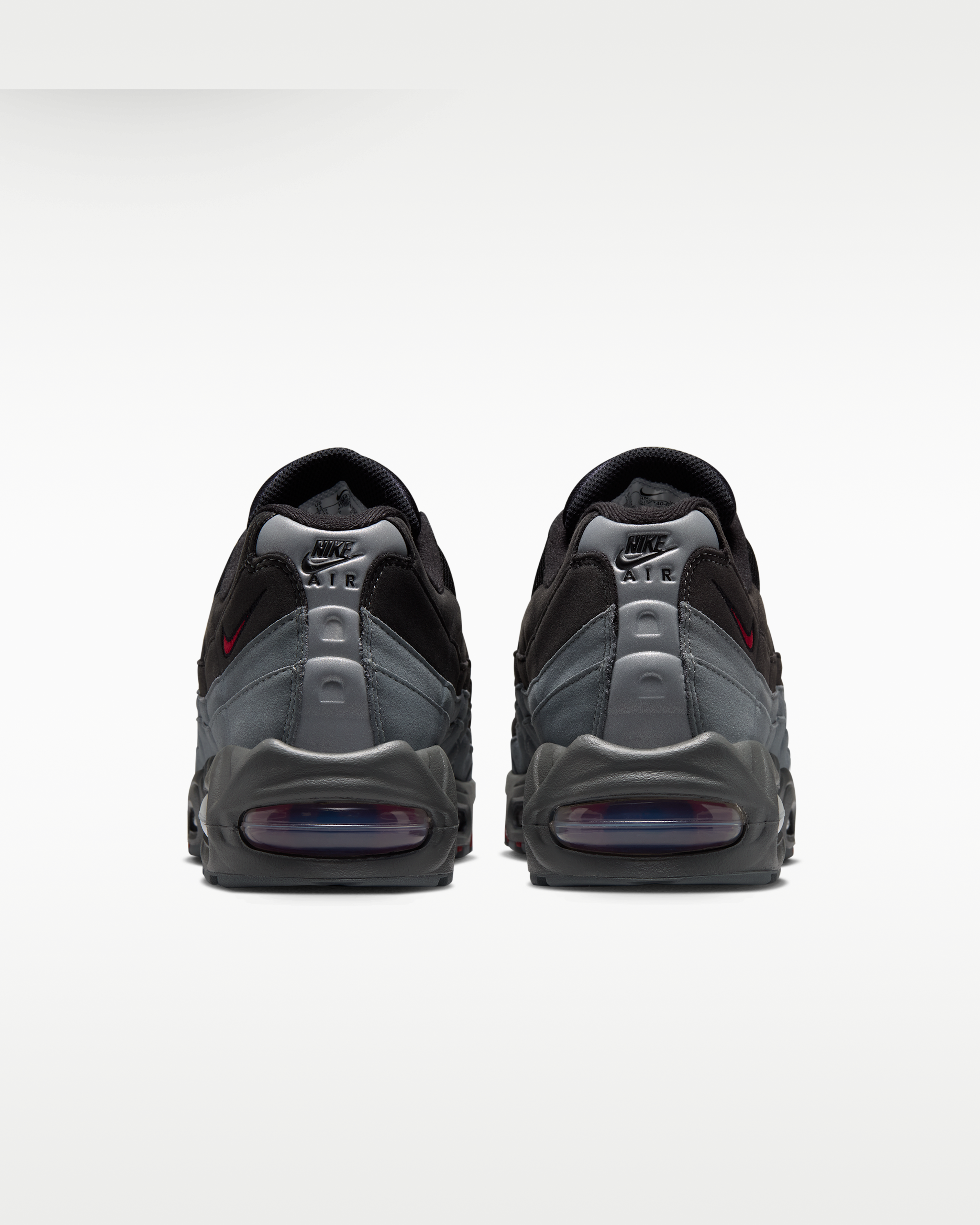Nike Air Max 95 Big Bubble 'OG' Men's Shoes - Black/Smoke Grey/Dark Smoke Grey/Tough Red - View 6