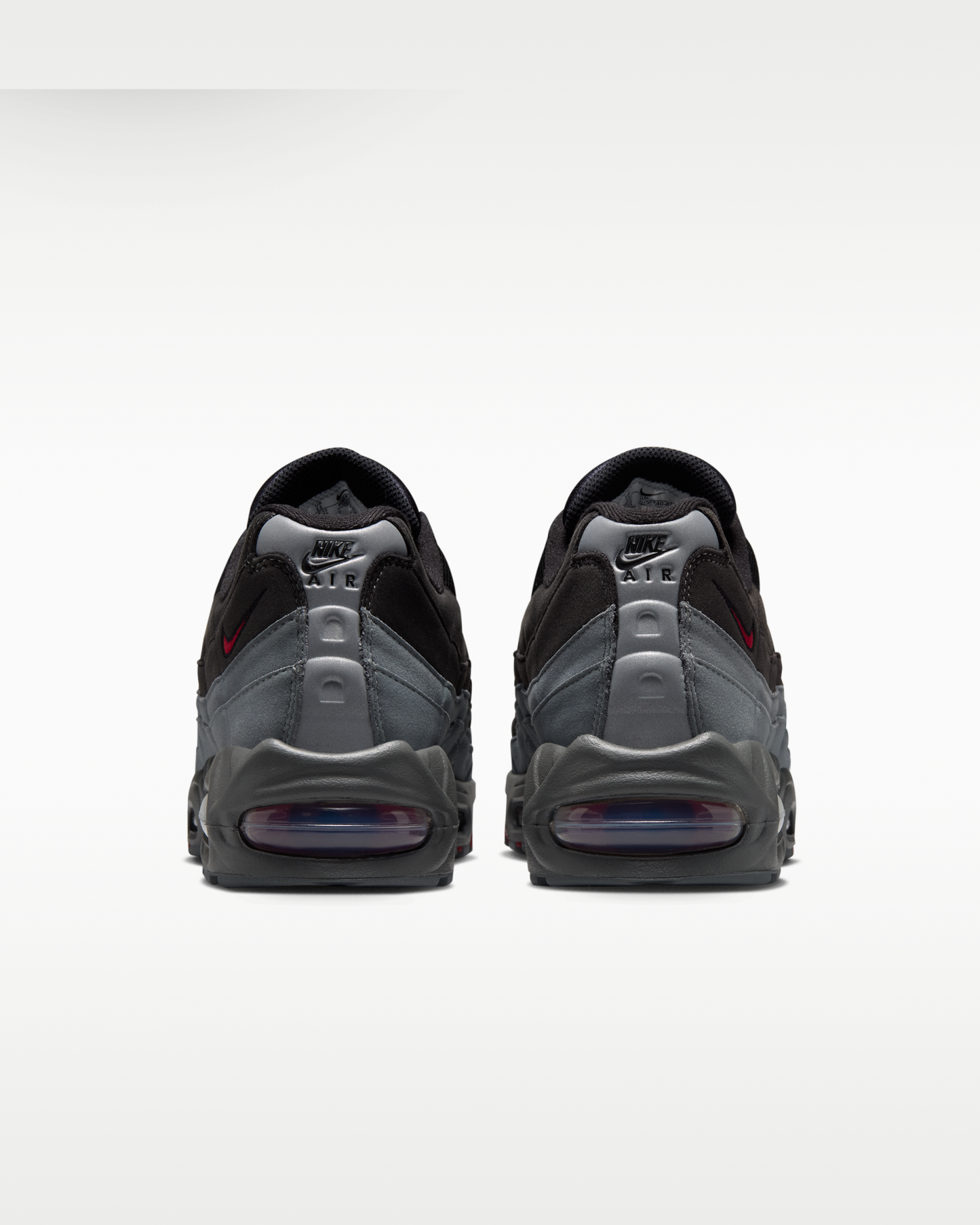 Nike Air Max 95 Big Bubble 'OG' Men's Shoes - Black/Smoke Grey/Dark Smoke Grey/Tough Red - View 6