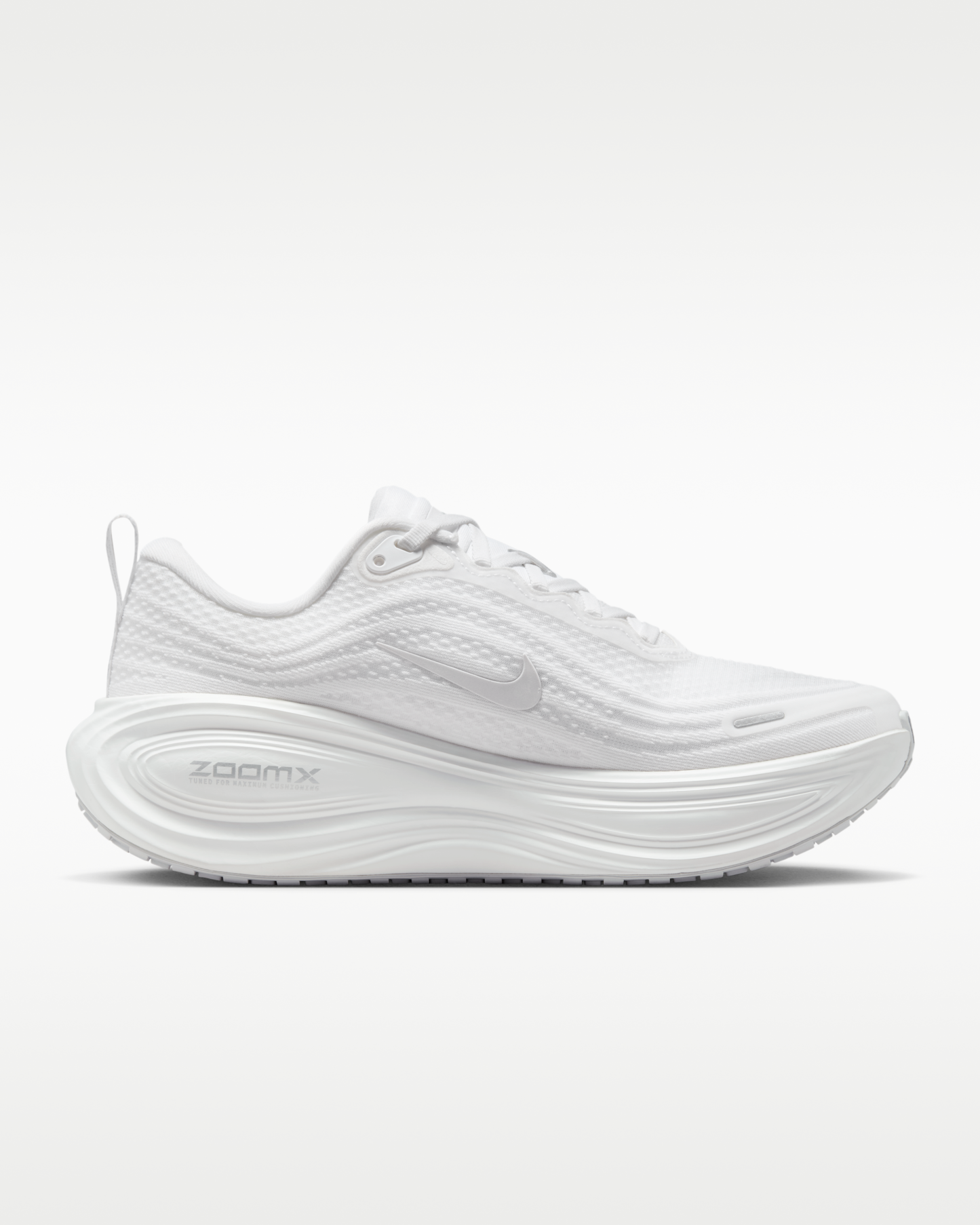 Nike Vomero Plus Women's Road Running Shoes - White/Photon Dust/Metallic Silver/Summit White - View 3