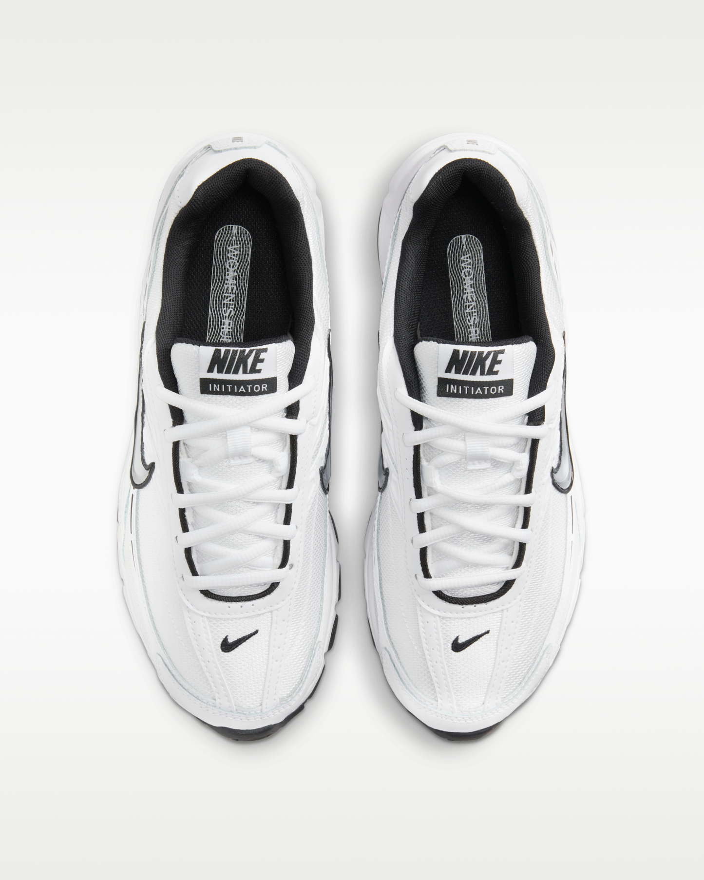 Nike Initiator Women's Shoes - White/White/Black/Metallic Silver - View 4