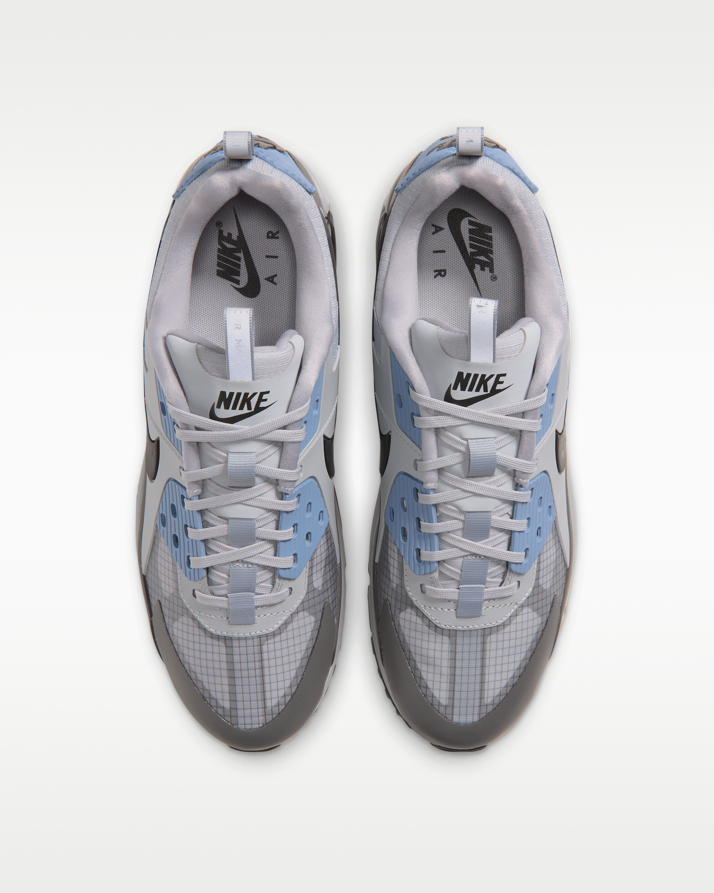 Nike Air Max 90 Drift Men's Shoes - Medium Ash/Work Blue/Wolf Grey/Black - View 4