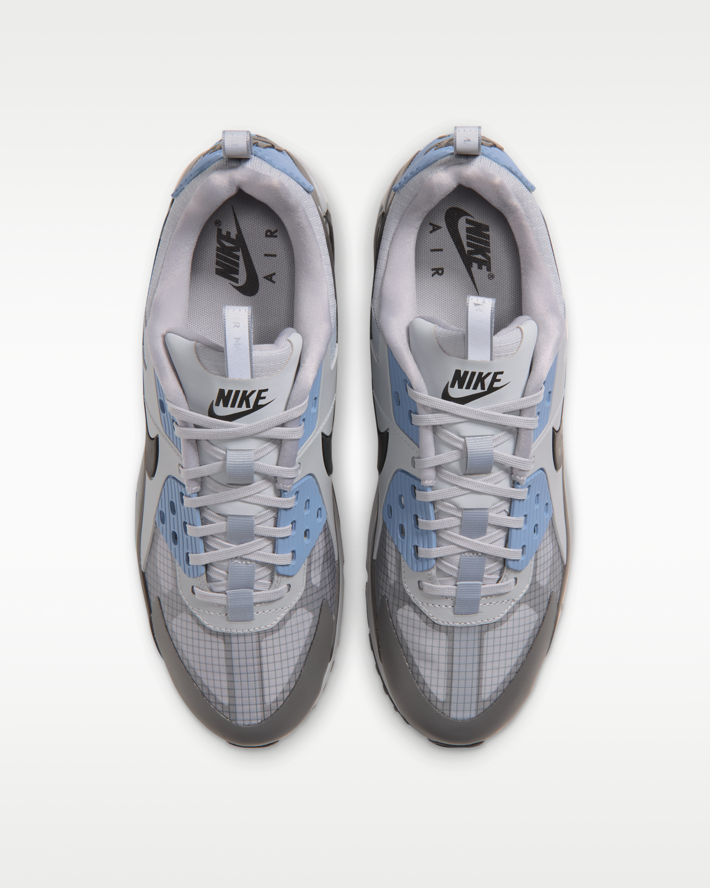 Nike Air Max 90 Drift Men's Shoes - Medium Ash/Work Blue/Wolf Grey/Black - View 4