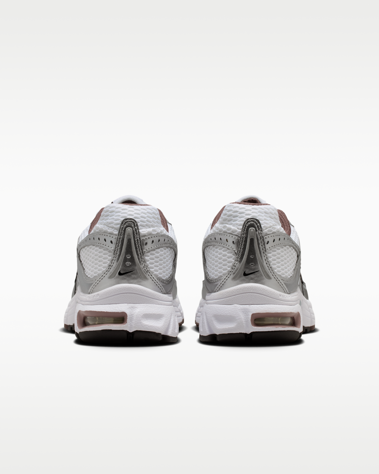 Nike Air Max Moto 2K Women's Shoes with Reflective Design Accents - White/Metallic Silver/Black/Tattoo - View 6