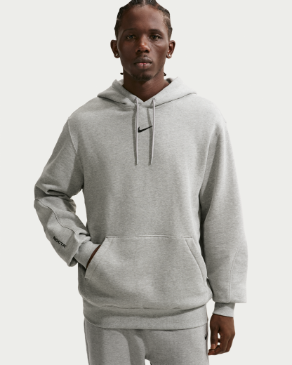 NOCTA Fleece CS Hoodie 2 - Dark Grey Heather/Matte Silver/Black - View 3