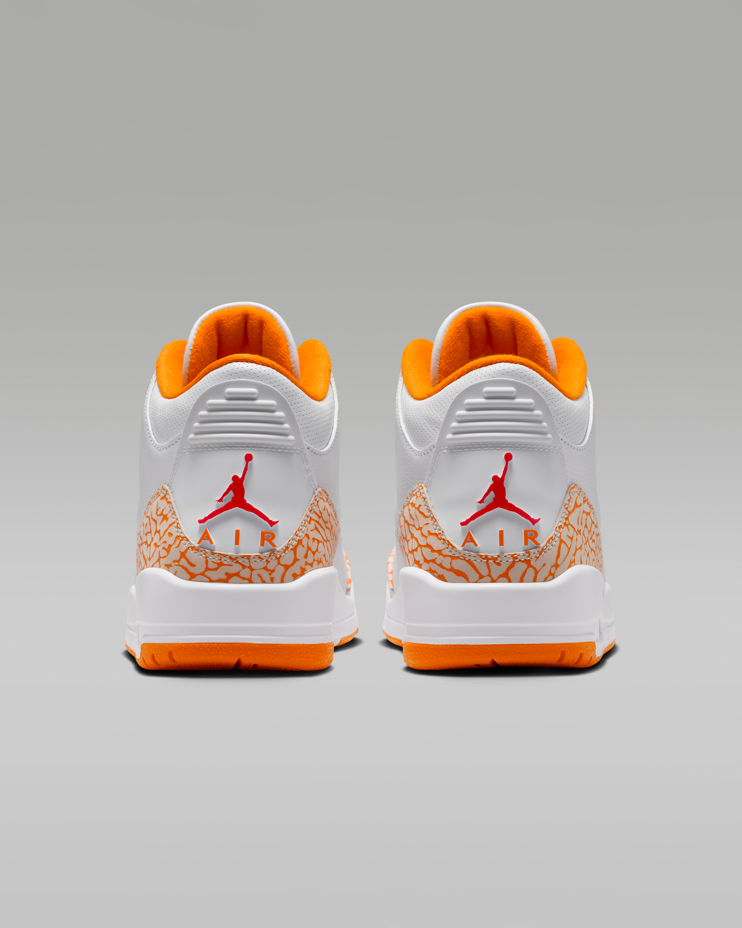 Air Jordan 3 Retro 'Sport Renaissance' Women's Shoes - White/Cement Grey/Fire Red/Multi-Colour - View 6