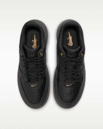 Nike Air Force 1 Luxe Men's Shoes - Black/Bucktan/Gum Yellow/Black - View 4