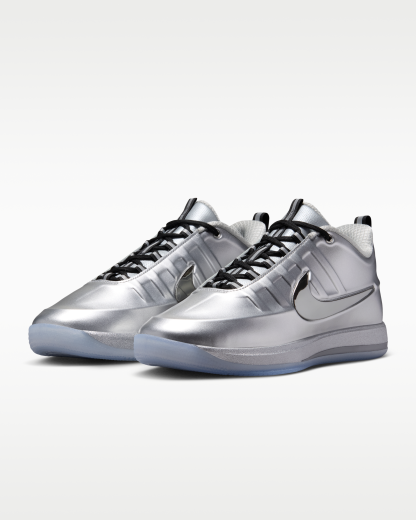 Book 2 "Iron Fist" Basketball Shoes - Metallic Silver/Black/Metallic Silver - View 5