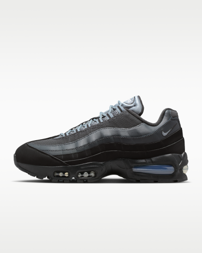 Nike Air Max 95 Big Bubble Men's Shoes - Black/Lime Blast/Anthracite/Metallic Silver - View 1