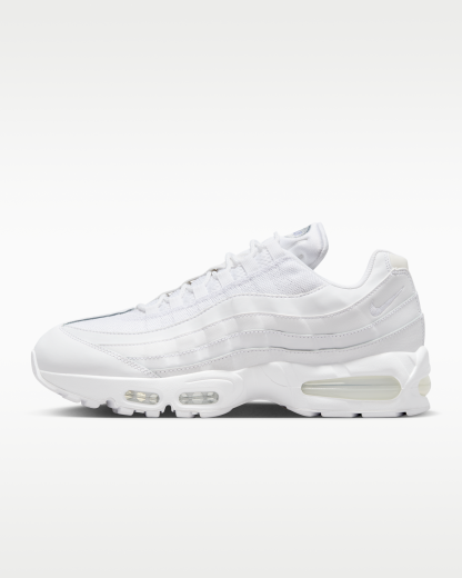 Nike Air Max 95 Big Bubble Men's Shoes - White/White/Pure Platinum/White - View 1