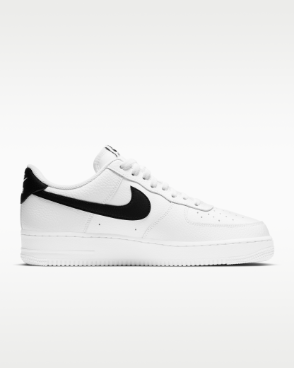 Nike Air Force 1 '07 Men's Shoe - White/Black - View 3