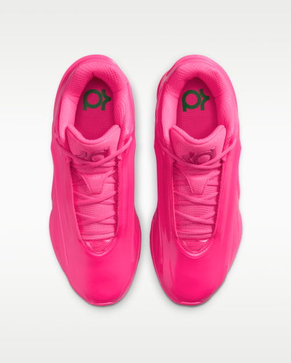 KD19 Basketball Shoes - Hyper Pink/Stadium Green/University Gold - View 4