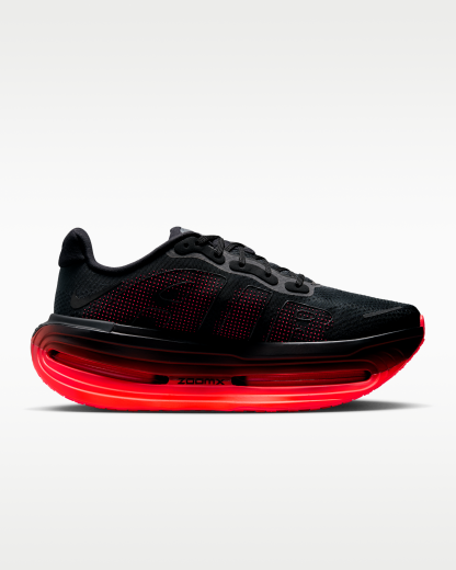 Nike Vomero Premium Men's Road Running Shoes - Black/Bright Crimson/Black - View 3