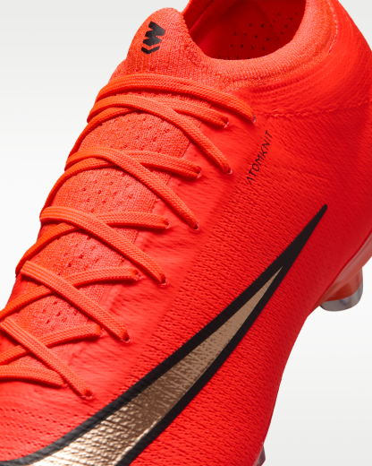 Nike Mercurial Vapor 17 Elite Artificial-Grass Low-Top Football Boots - Bright Crimson/Blur - View 8