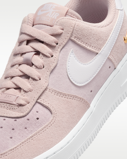 Air Force 1 '07 Low SE Women's Shoes - Silt Red/Pink Foam/Metallic Gold/White - View 7