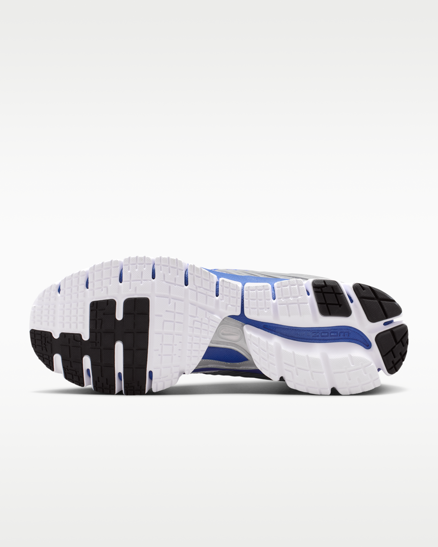 Nike Zoom Skylon 11 Men's Shoes - White/Metallic Silver/Old Royal/Black - View 2