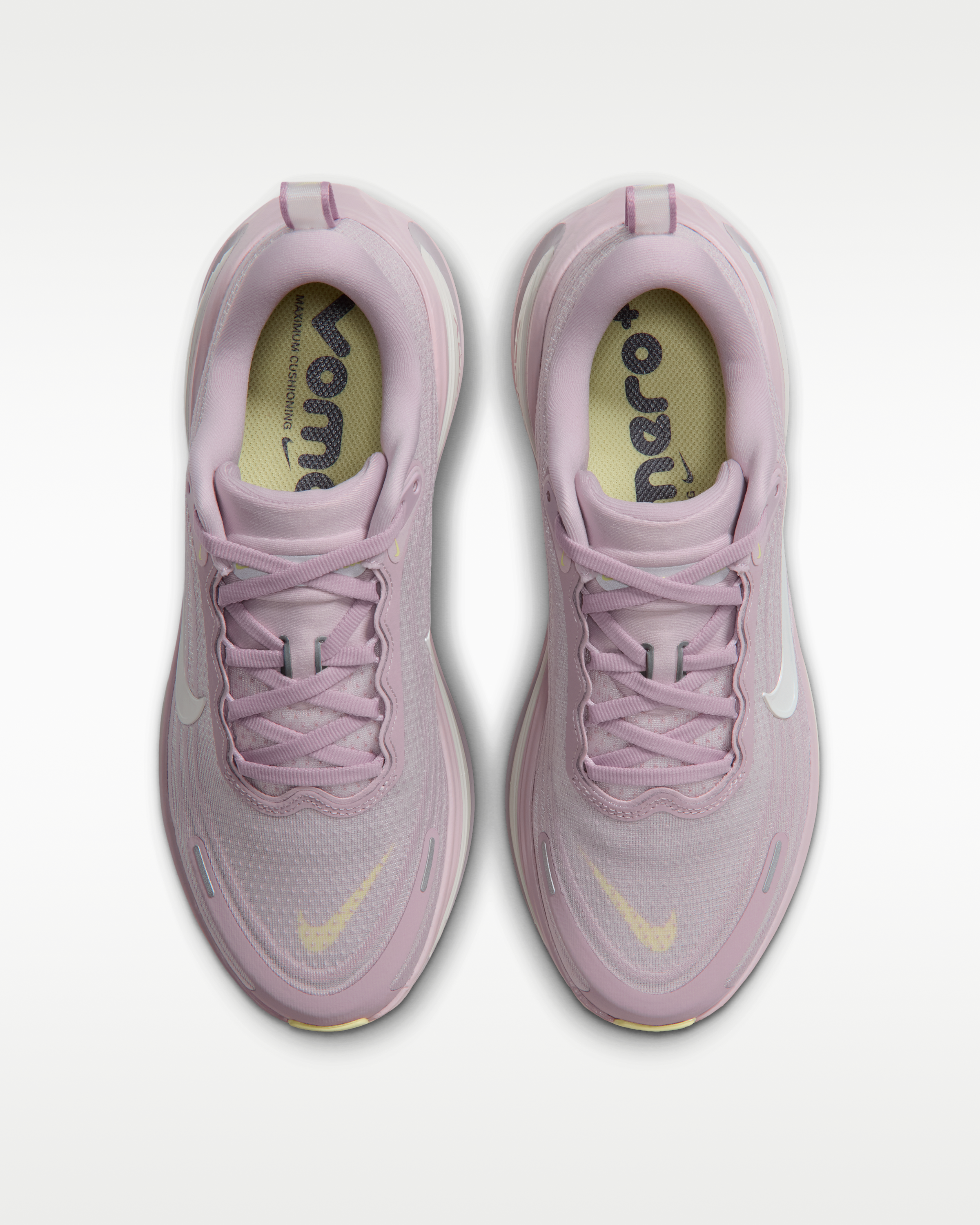 Nike Vomero Plus Women's Road Running Shoes - Particle Rose/Silver Lilac/Light Bone/Sail - View 4