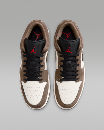 Air Jordan 1 Low Men's Shoes - Palomino/Phantom/Sail/Black - View 4